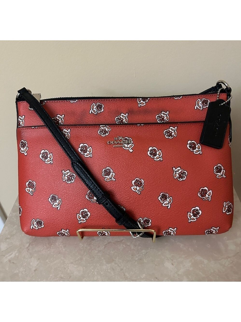 Coach Sienna Rose Floral Crossbody